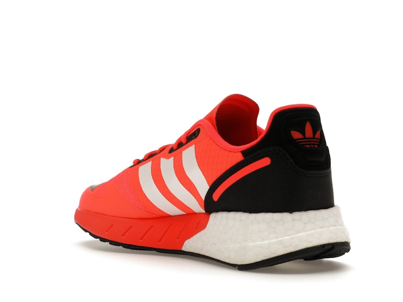 adidas ZX 1K Boost Solar Red White Black
