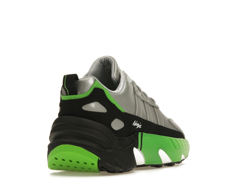 adidas ZX 22 Boost Kawasaki Ninja Silver Metallic