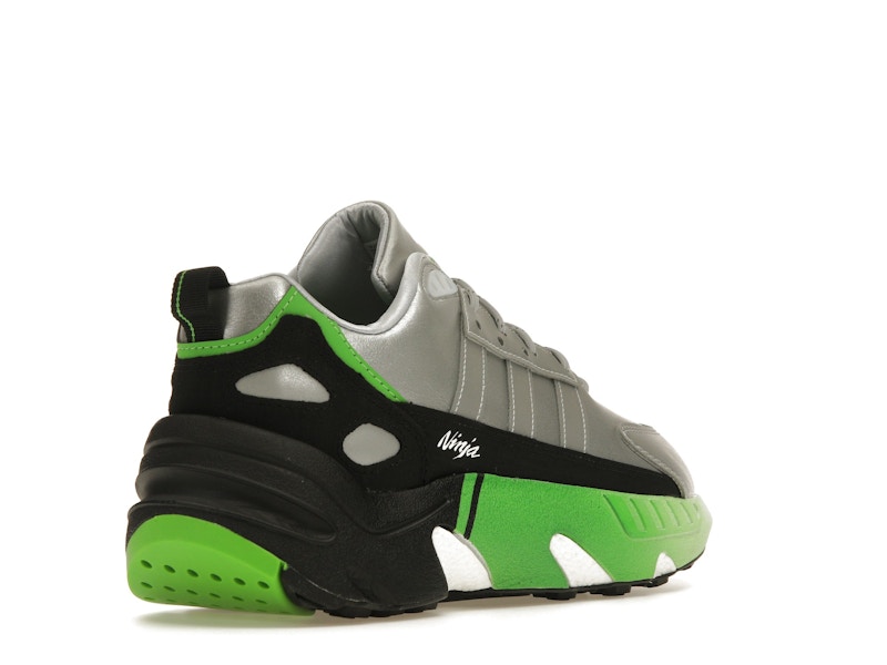 adidas ZX 22 Boost Kawasaki Ninja Silver Metallic