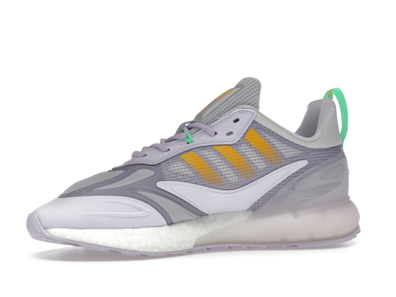 adidas ZX 2K Boost 2.0 Purple Tint Semi Solar Gold Matte Silver (Women's)