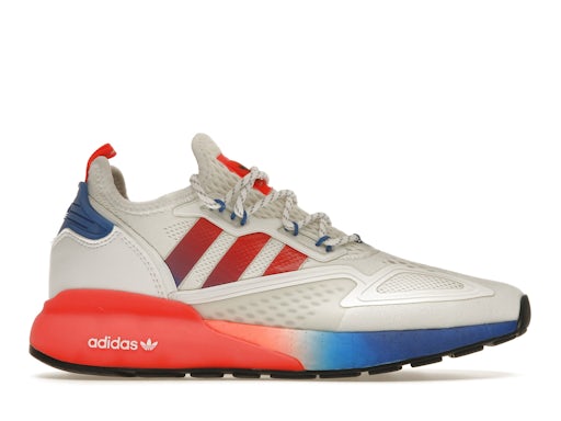 adidas ZX 2K Boost Blanco Solar Rojo Azul 0