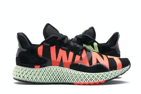 Adidas Zx Zx Retro Adidas ZX 4000 4D I Want I Can Black Men's