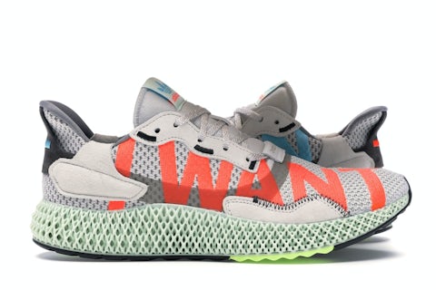 adidas ZX 4000 4D I Want I Can Men's EF9624 US