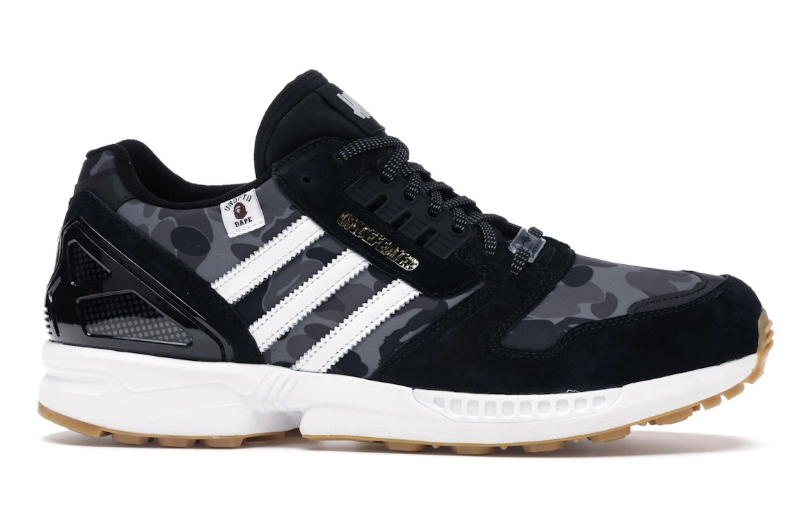 adidas ZX 8000 Bape Undefeated Black