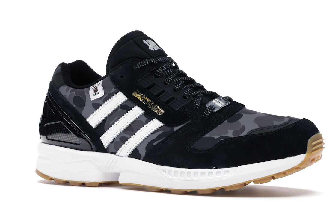 adidas ZX 8000 Bape Undefeated Black