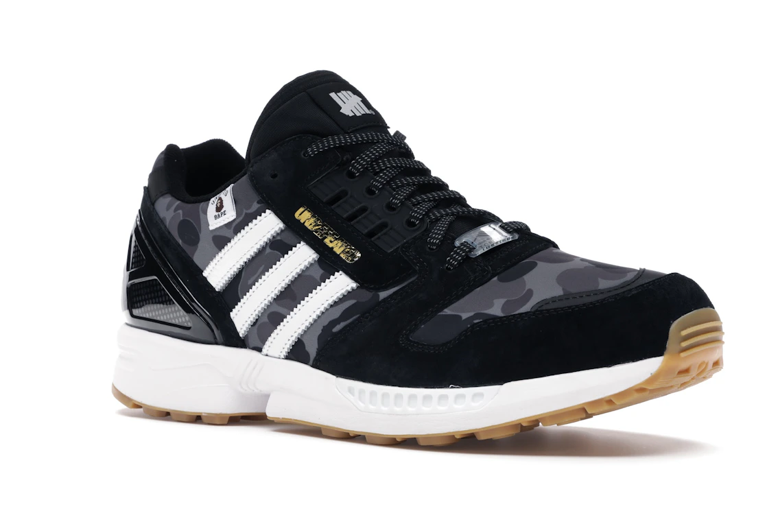 adidas ZX 8000 Bape Undefeated Black