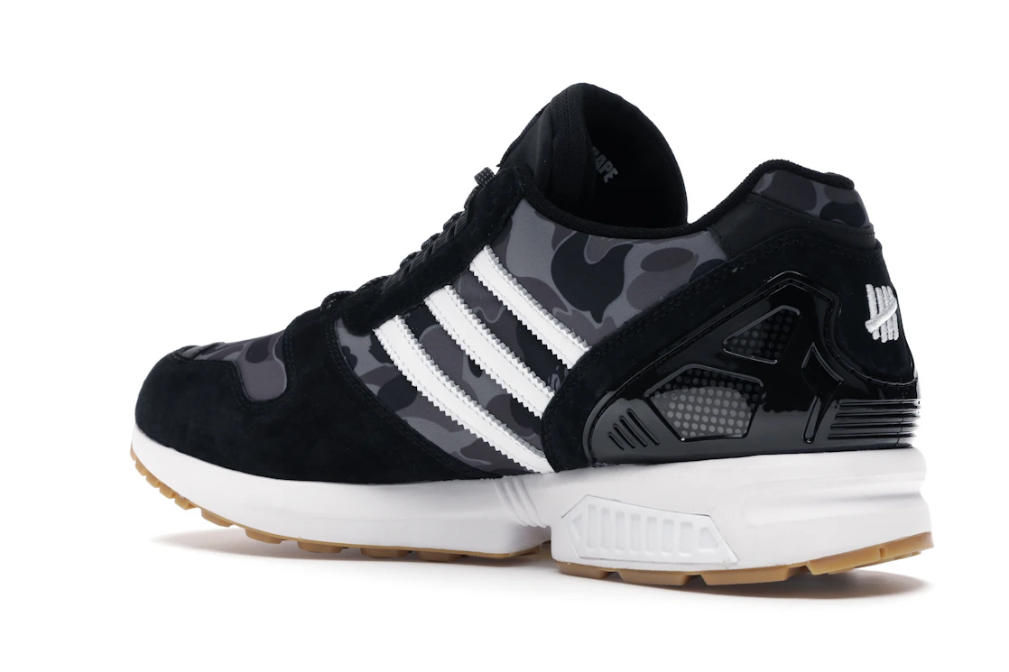 adidas ZX 8000 Bape Undefeated Black