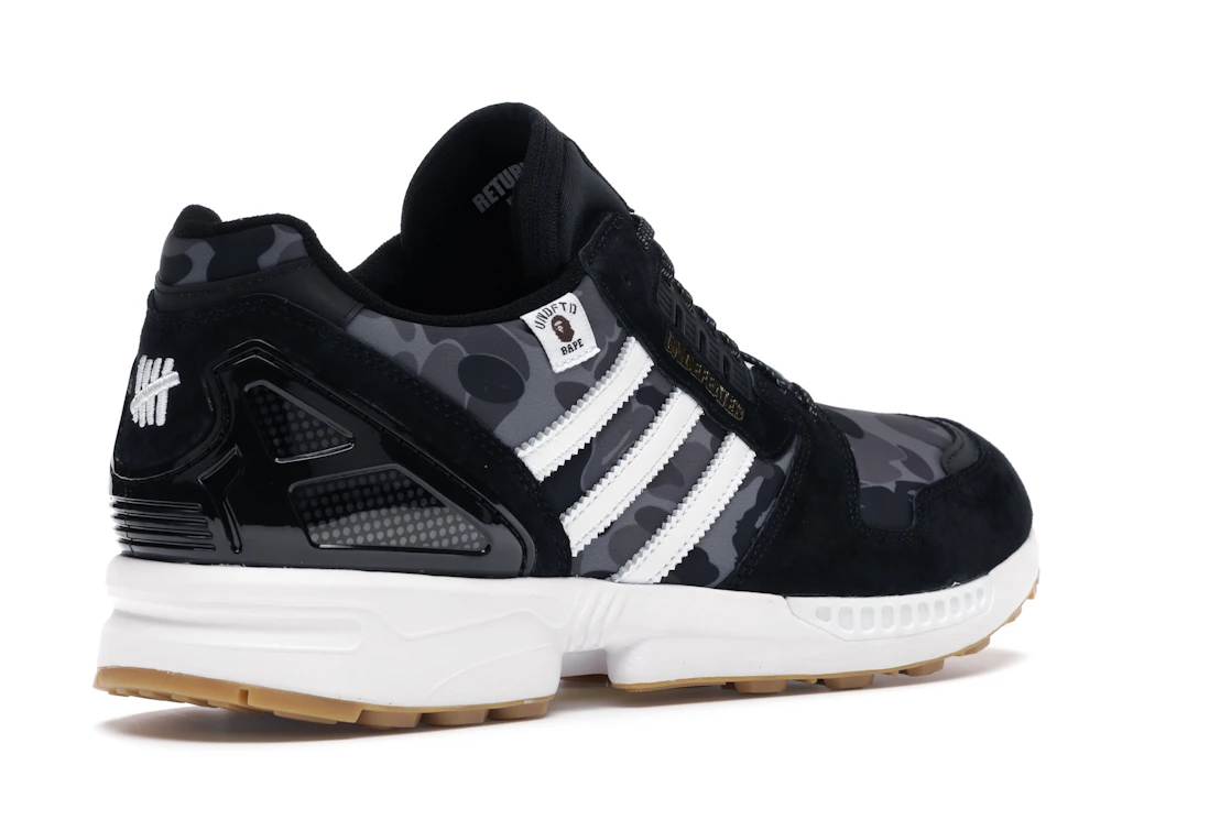 adidas ZX 8000 Bape Undefeated Black