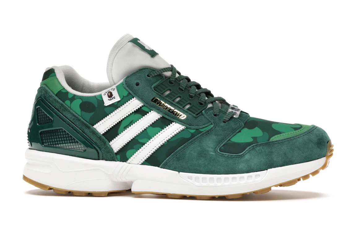 adidas ZX 8000 Bape Undefeated Green