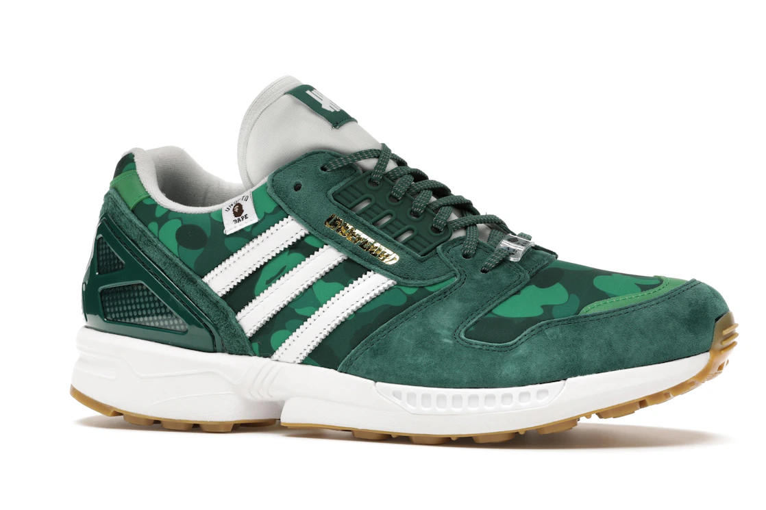 adidas ZX 8000 Bape Undefeated Green