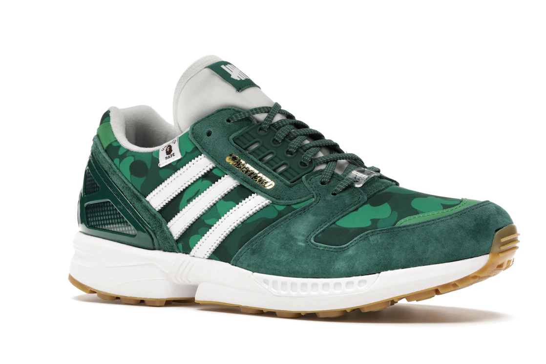 adidas ZX 8000 Bape Undefeated Green
