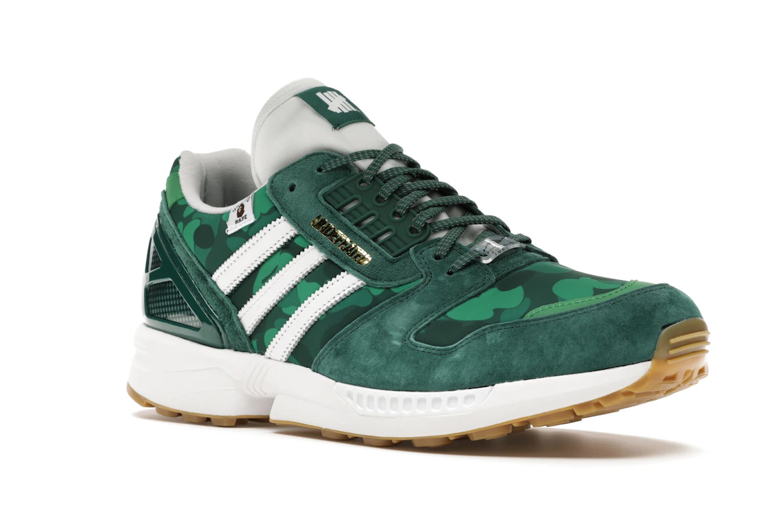 adidas ZX 8000 Bape Undefeated Green