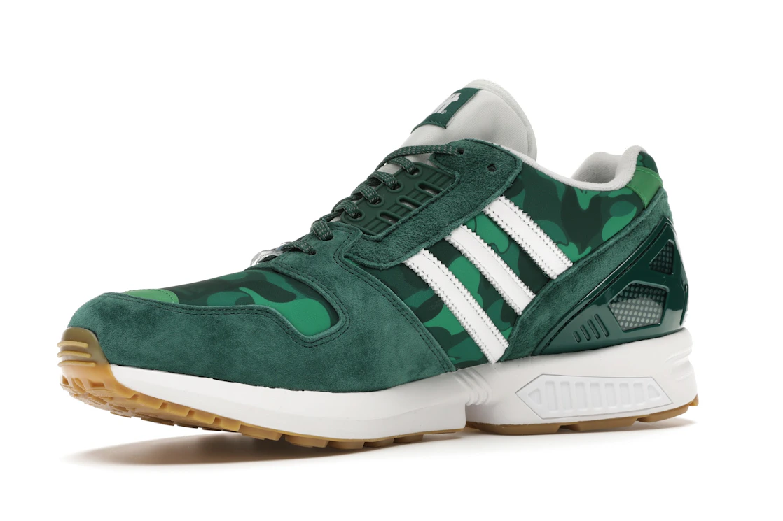 adidas ZX 8000 Bape Undefeated Green