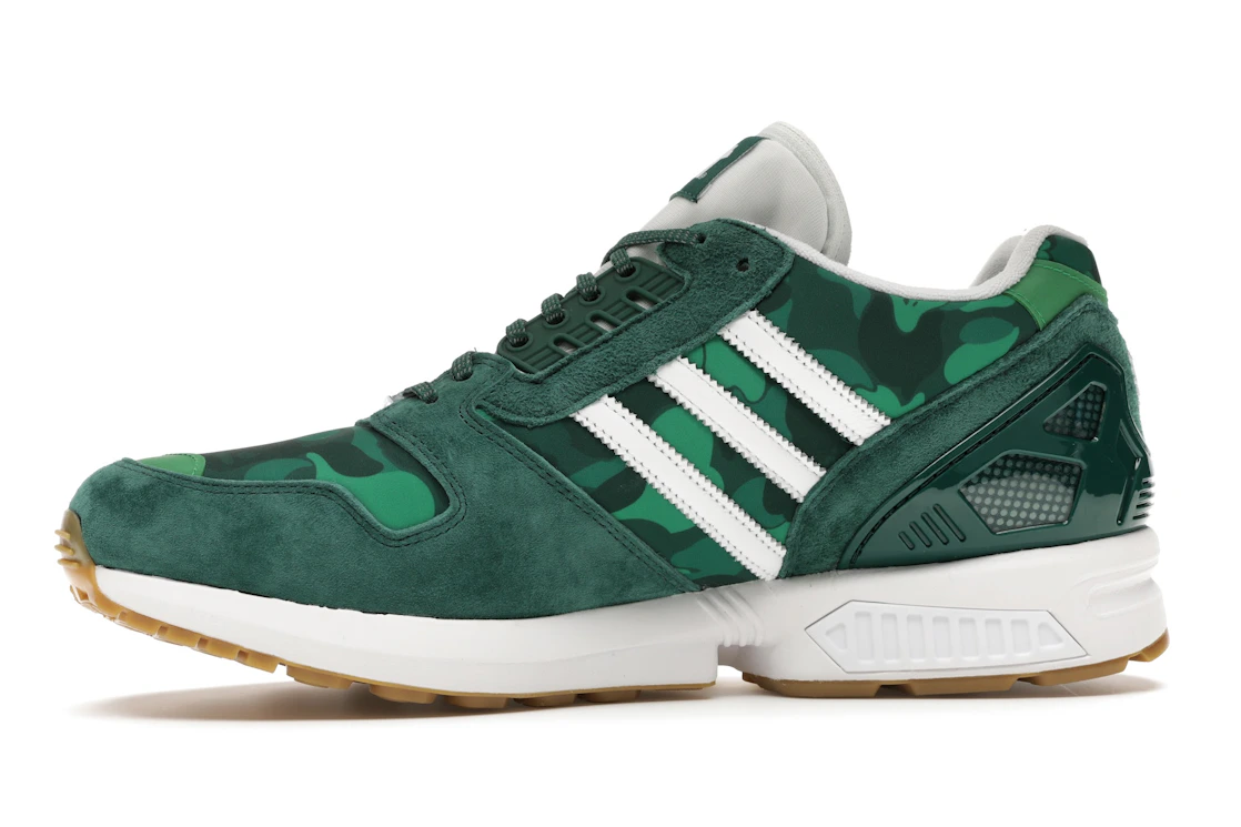 adidas ZX 8000 Bape Undefeated Green