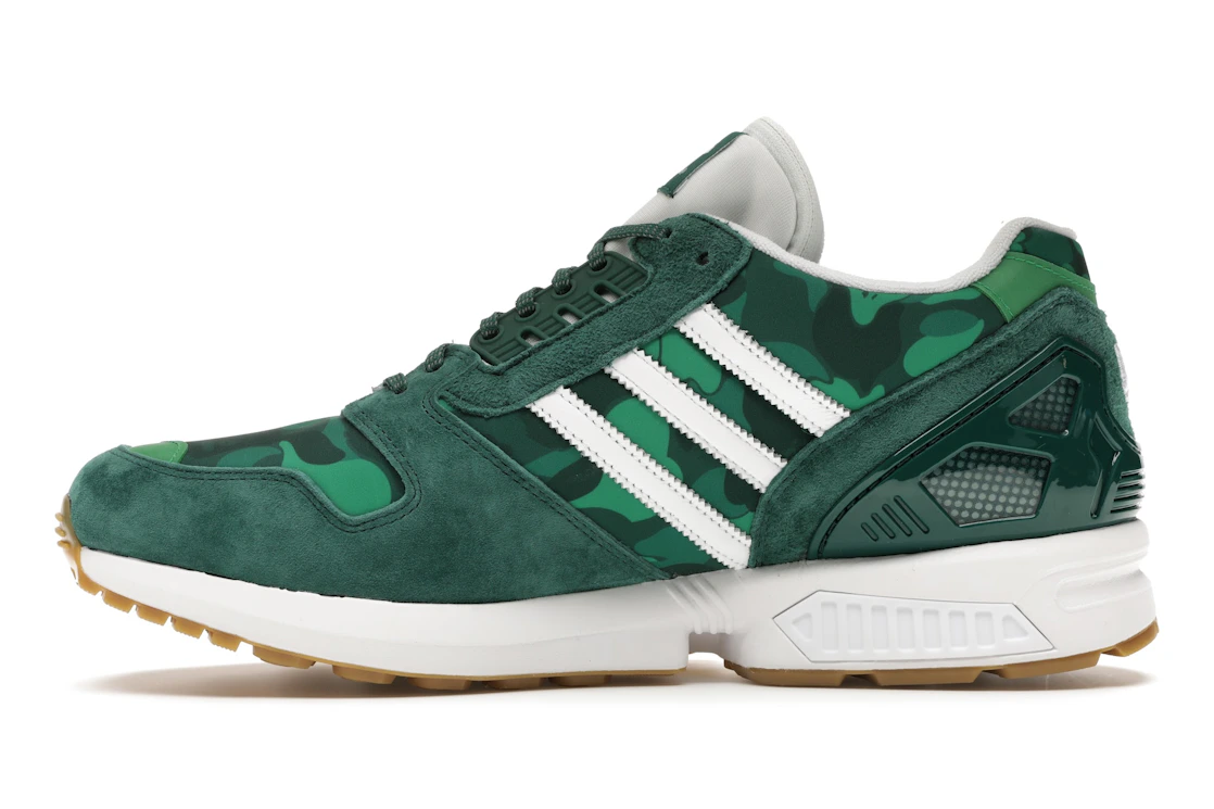 adidas ZX 8000 Bape Undefeated Green