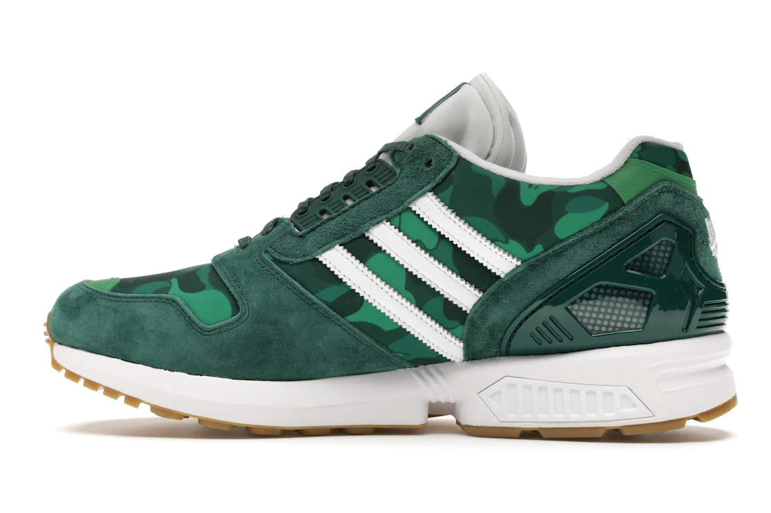 adidas ZX 8000 Bape Undefeated Green