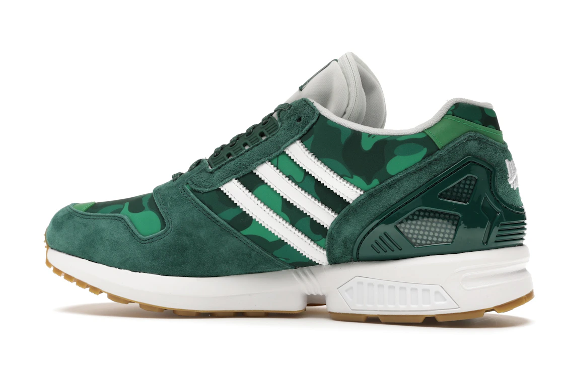 adidas ZX 8000 Bape Undefeated Green