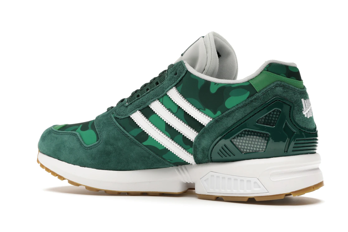 adidas ZX 8000 Bape Undefeated Green