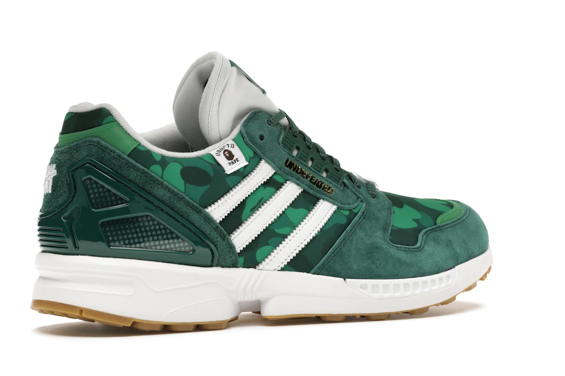 adidas ZX 8000 Bape Undefeated Green