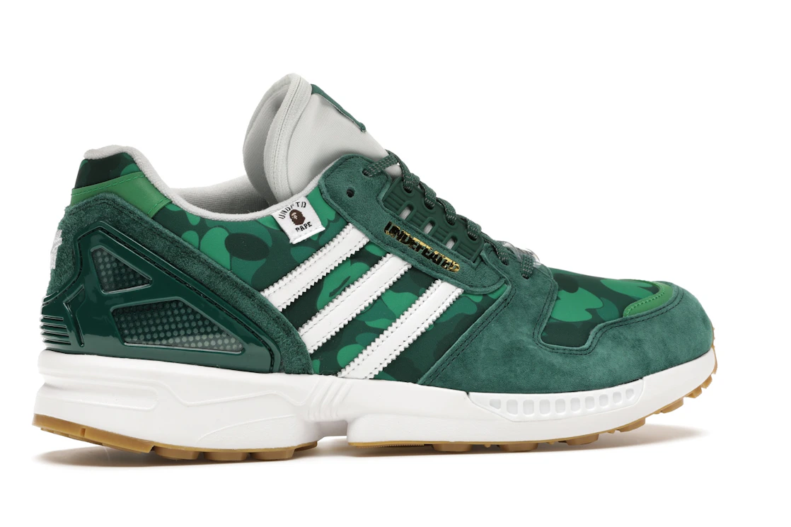 adidas ZX 8000 Bape Undefeated Green