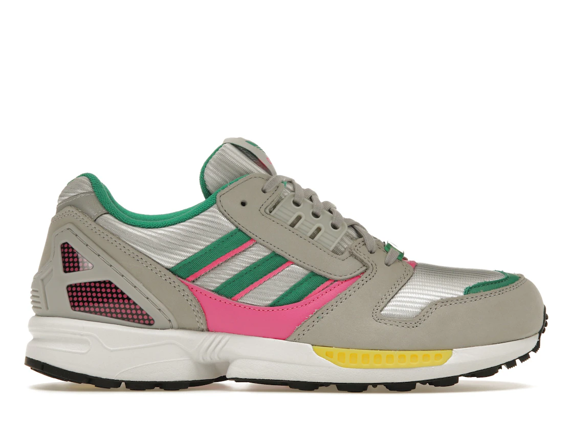 adidas ZX 8000 Grey Court Green Screaming Pink