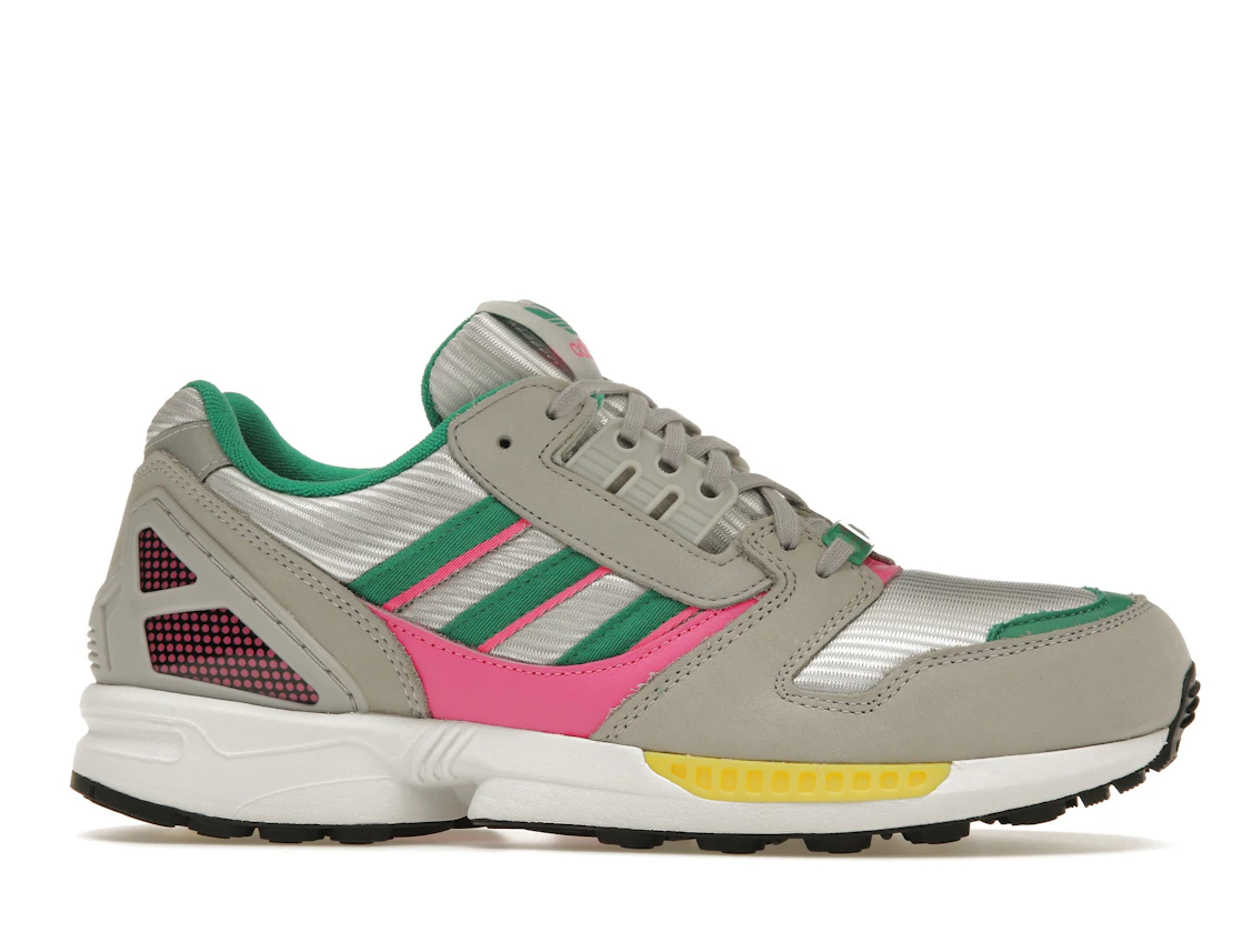 adidas ZX 8000 Grey Court Green Screaming Pink