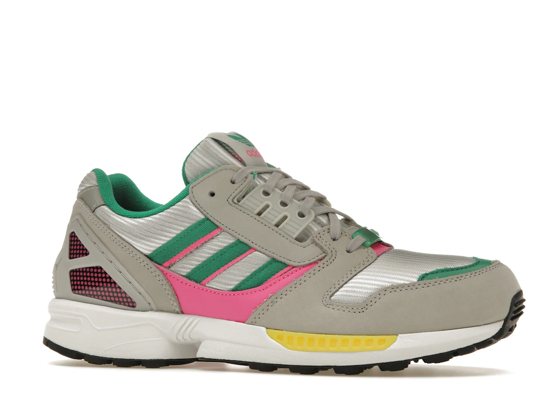 adidas ZX 8000 Grey Court Green Screaming Pink