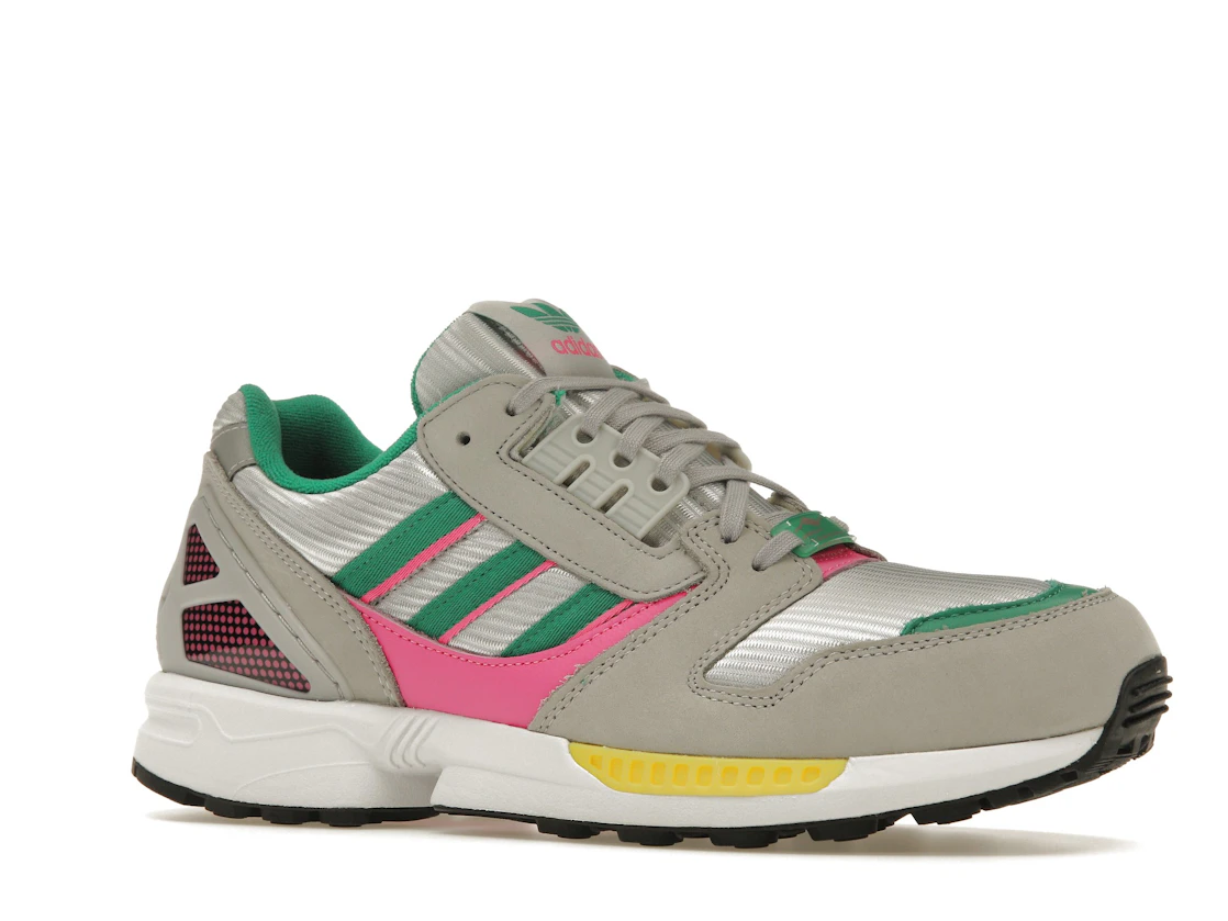 adidas ZX 8000 Grey Court Green Screaming Pink