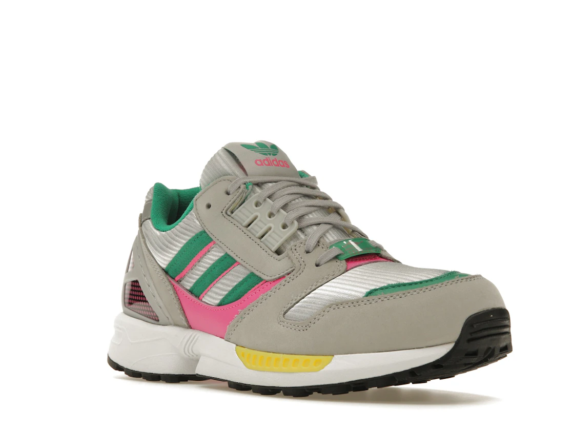 adidas ZX 8000 Grey Court Green Screaming Pink