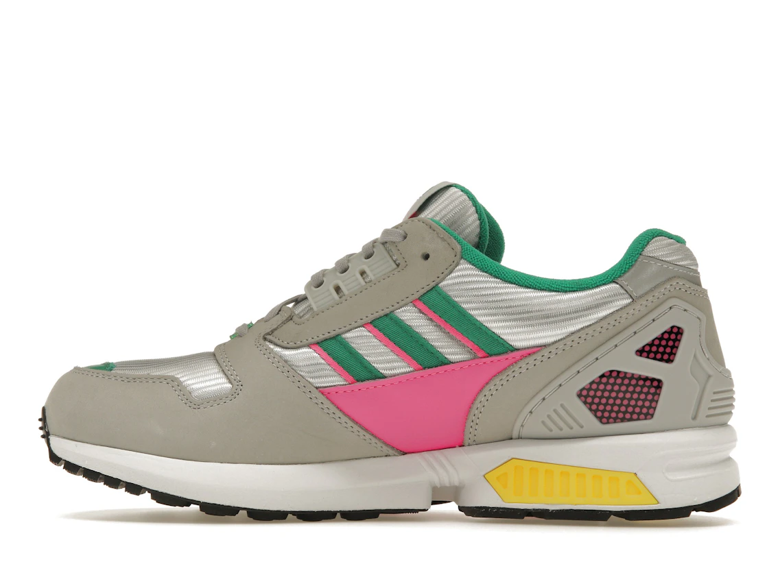 adidas ZX 8000 Grey Court Green Screaming Pink