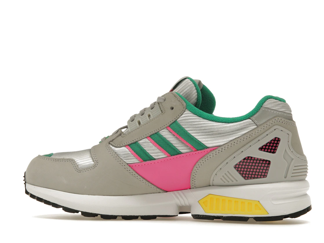 adidas ZX 8000 Grey Court Green Screaming Pink