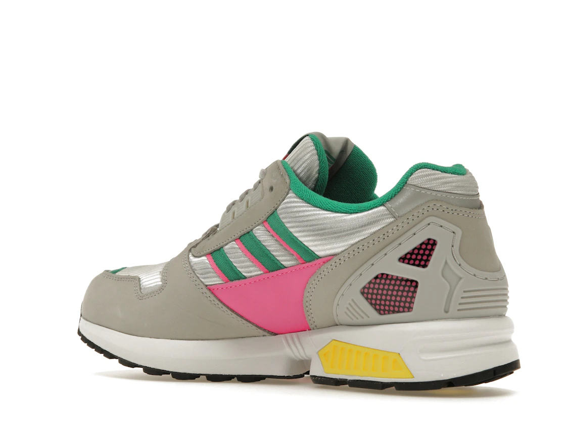 adidas ZX 8000 Grey Court Green Screaming Pink