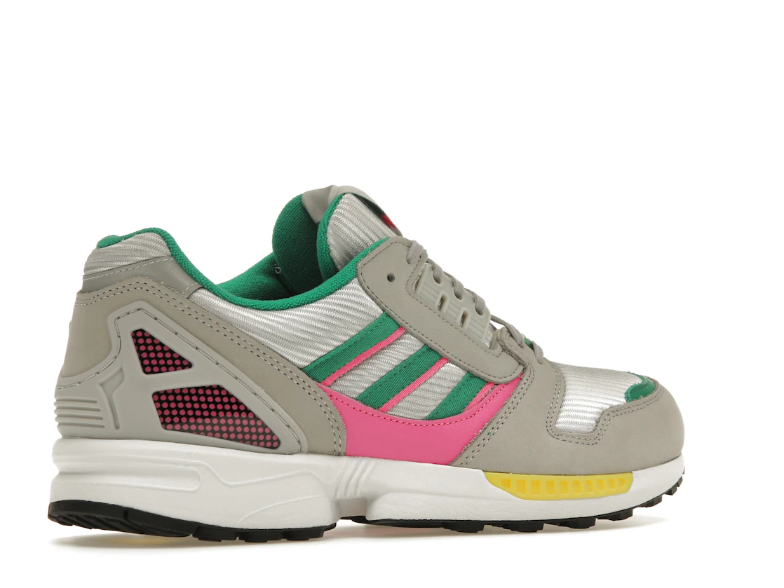 adidas ZX 8000 Grey Court Green Screaming Pink