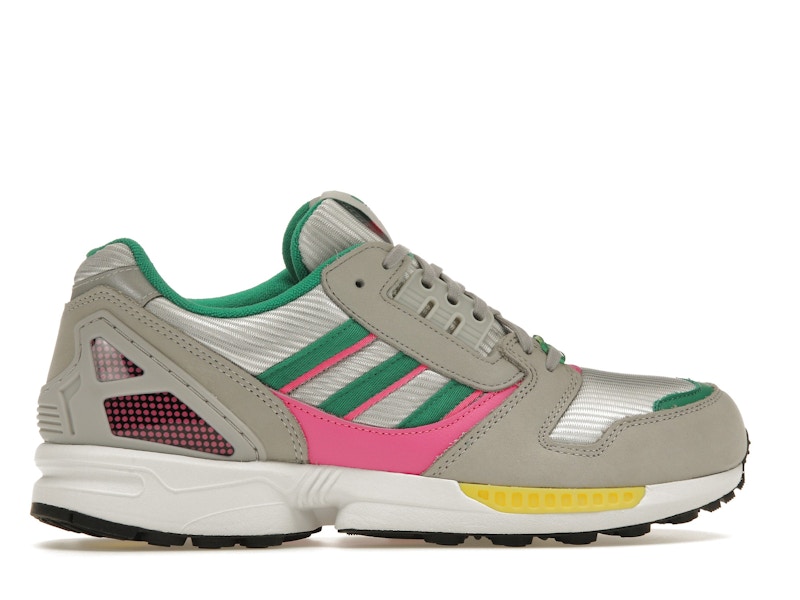 adidas ZX 8000 Grey Court Green Screaming Pink