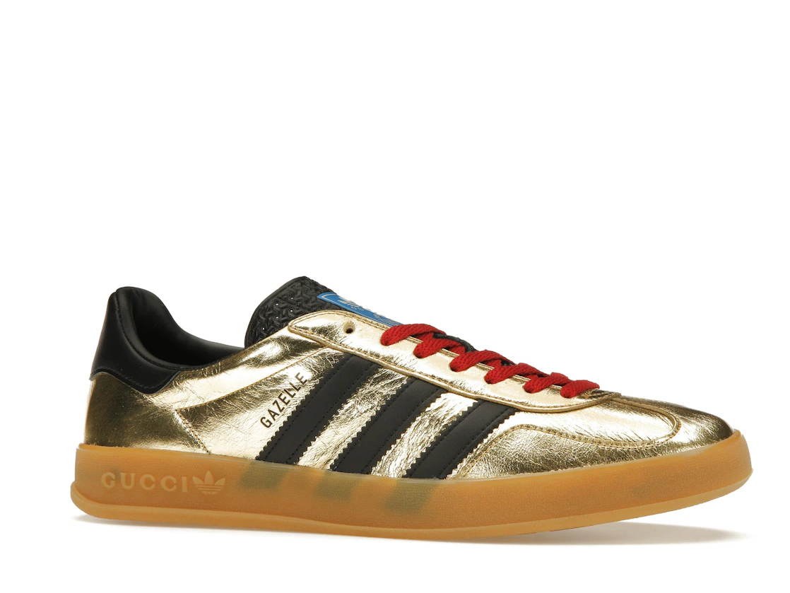 adidas x Gucci Gazelle Metallic Gold