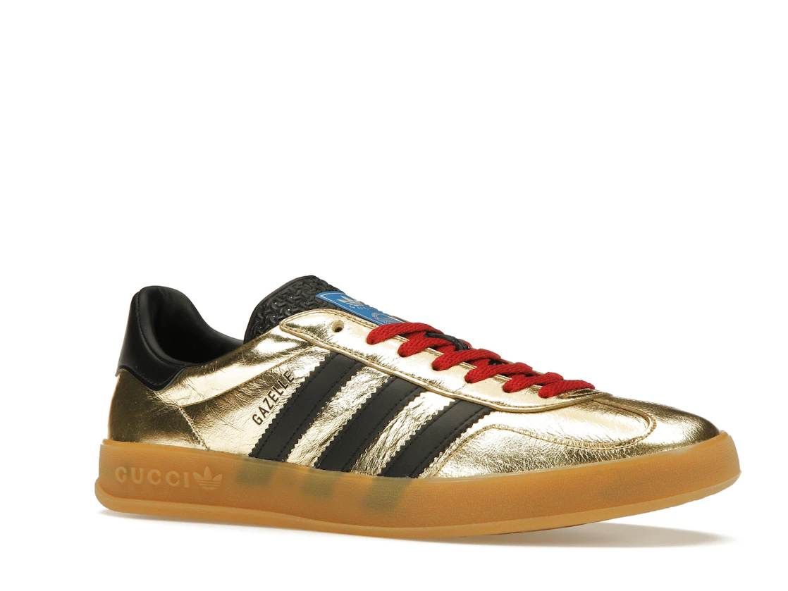 adidas x Gucci Gazelle Metallic Gold