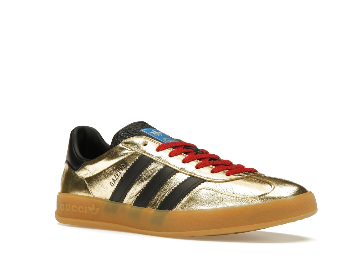 adidas x Gucci Gazelle Metallic Gold