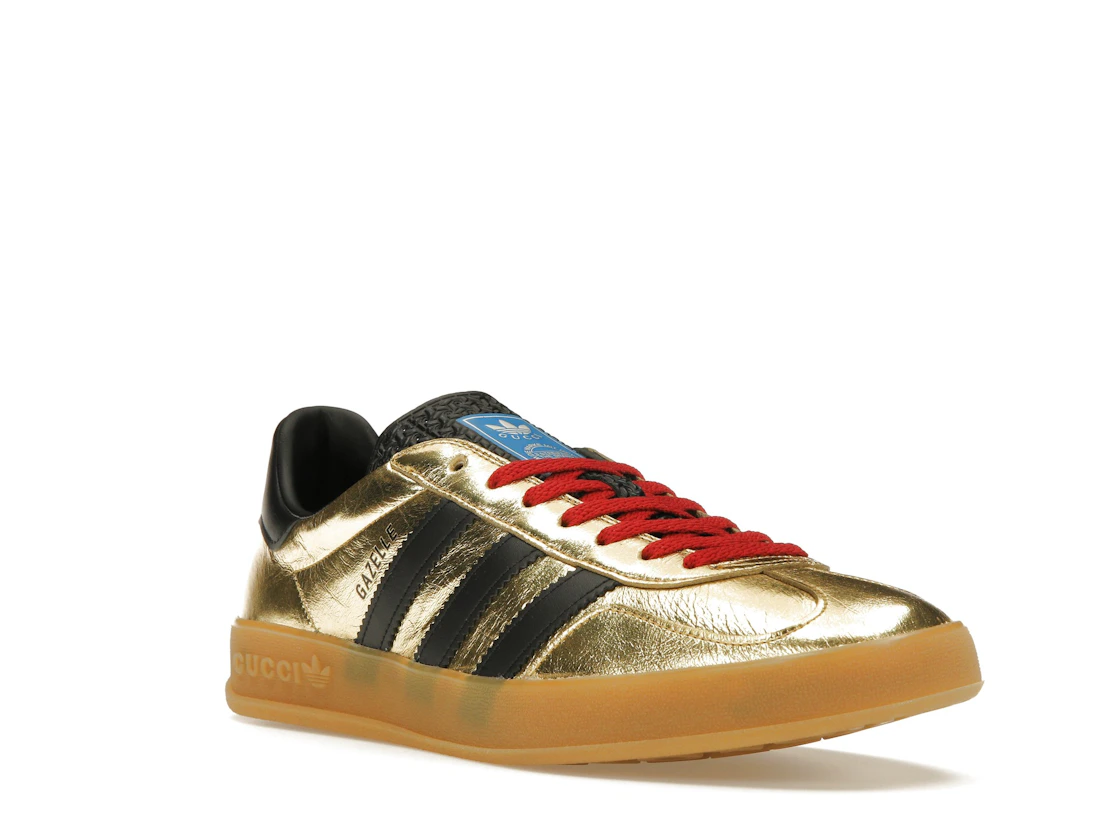 adidas x Gucci Gazelle Metallic Gold