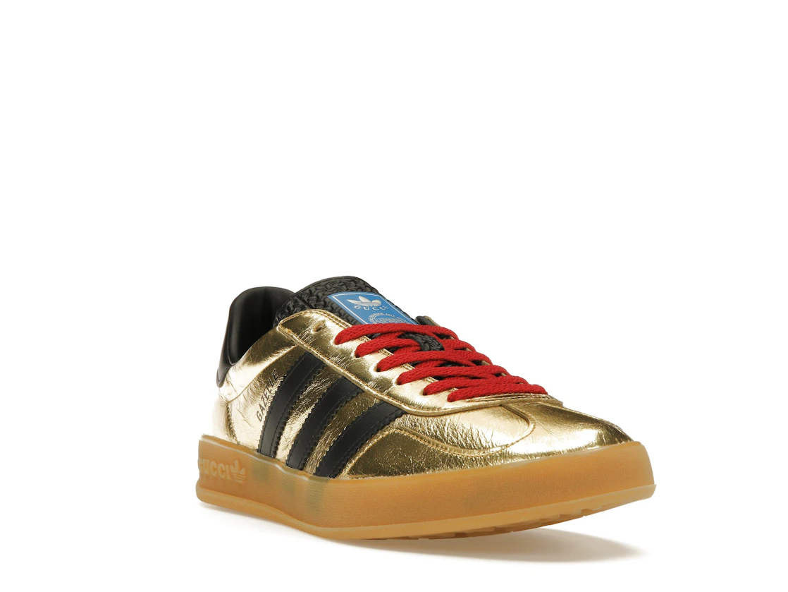 adidas x Gucci Gazelle Metallic Gold