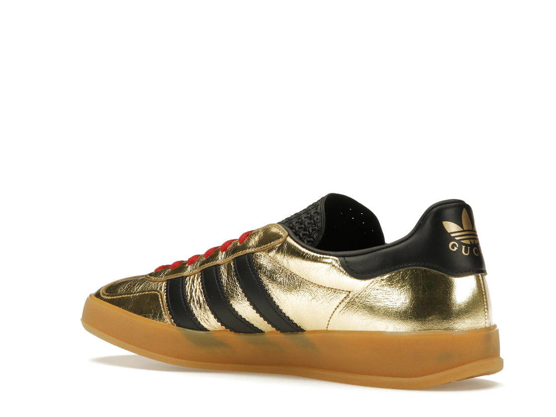 adidas x Gucci Gazelle Metallic Gold