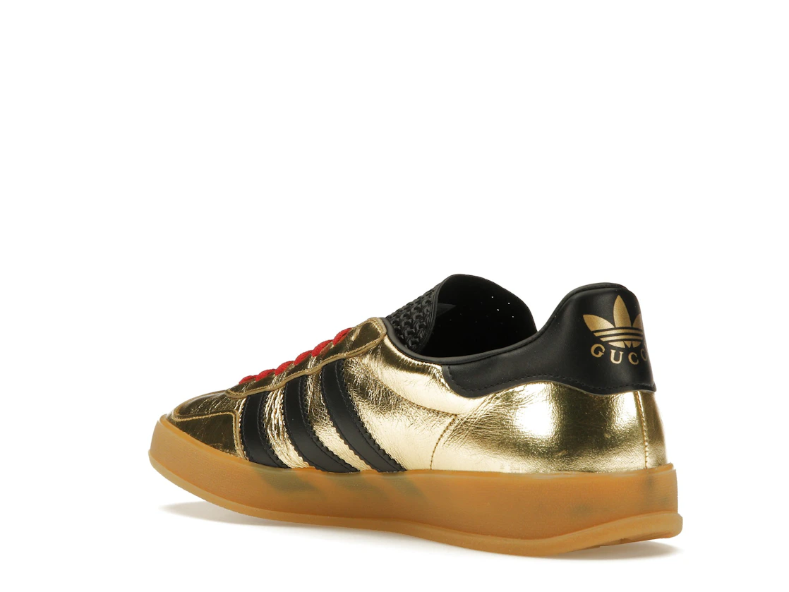 adidas x Gucci Gazelle Metallic Gold