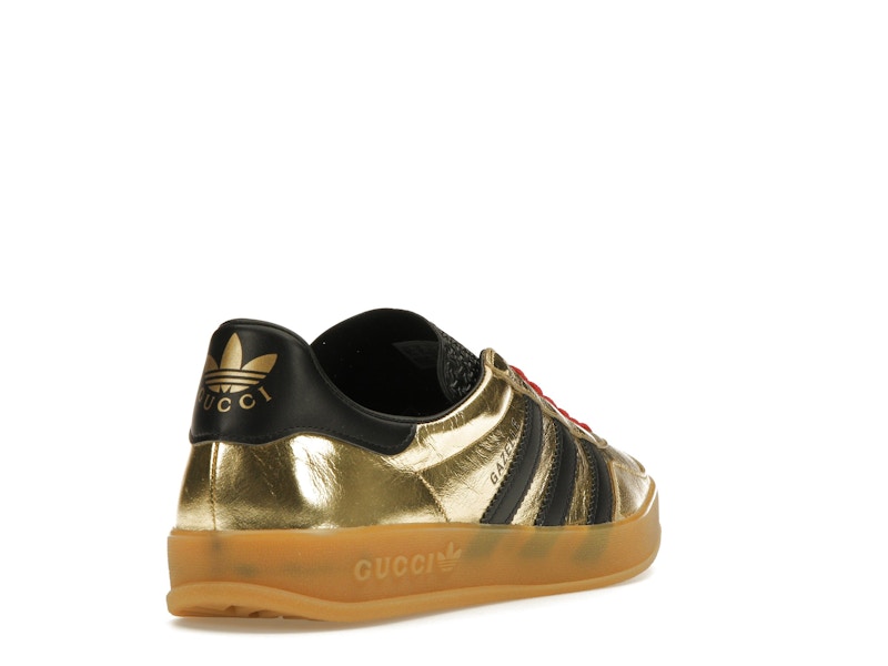 adidas x Gucci Gazelle Metallic Gold