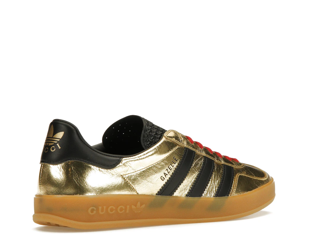 adidas x Gucci Gazelle Metallic Gold