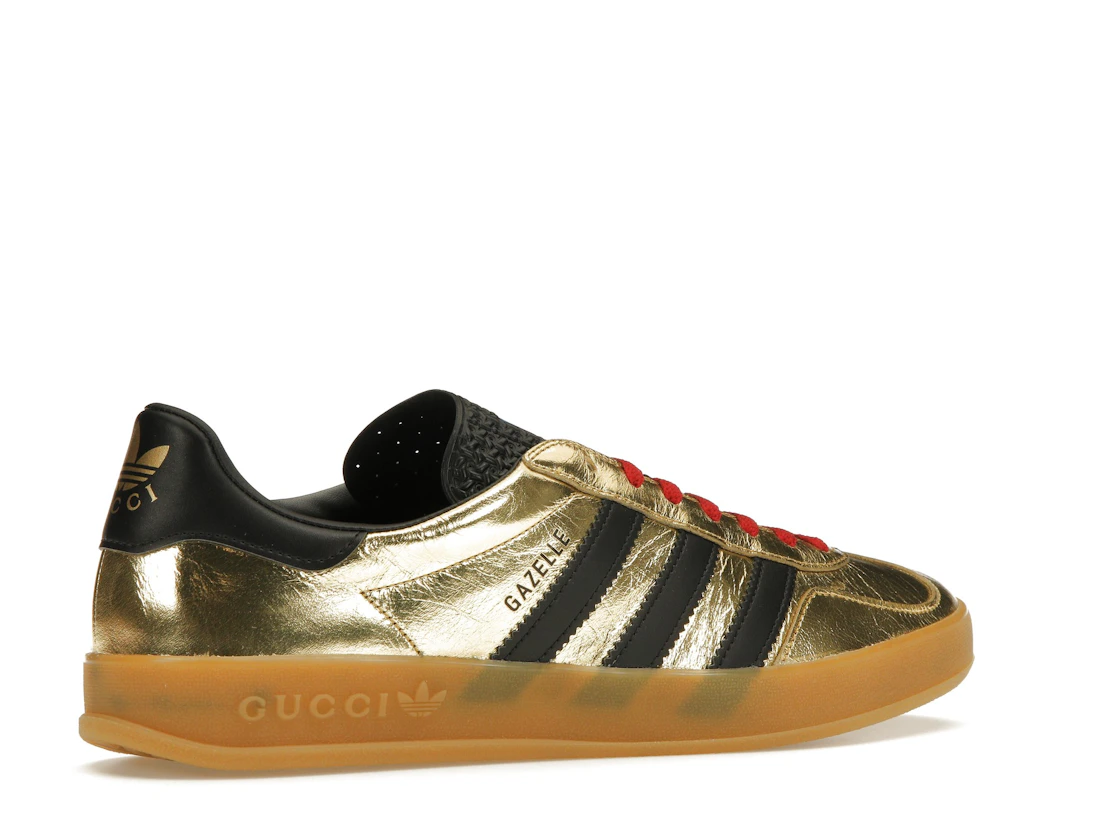 adidas x Gucci Gazelle Metallic Gold