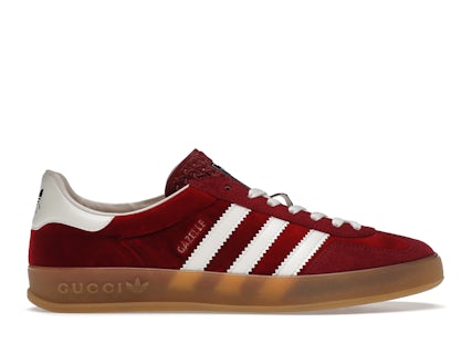 adidas x Gucci Gazelle Red Men's - 7078489STU06360 - US adidas x Gucci Gazelle Red Men's - 7078489STU06360 - US