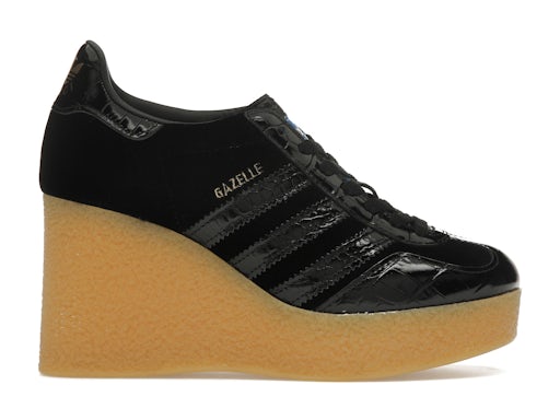 adidas x Gucci Gazelle Wedge Black Croc (Women's) 0