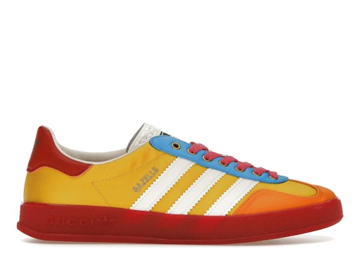 adidas x Gucci Gazelle Gelb Weiß Rot (Damen) 0