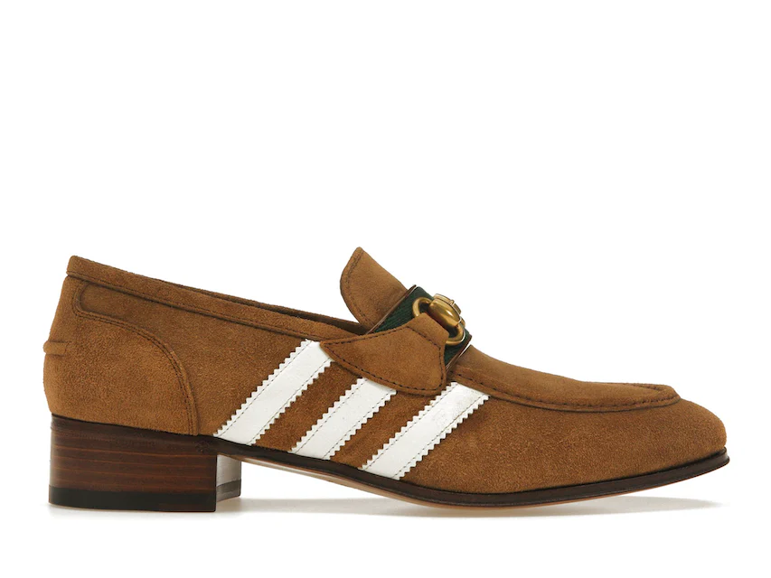 adidas x Gucci 30 mm Loafer Light Brown Suede 0