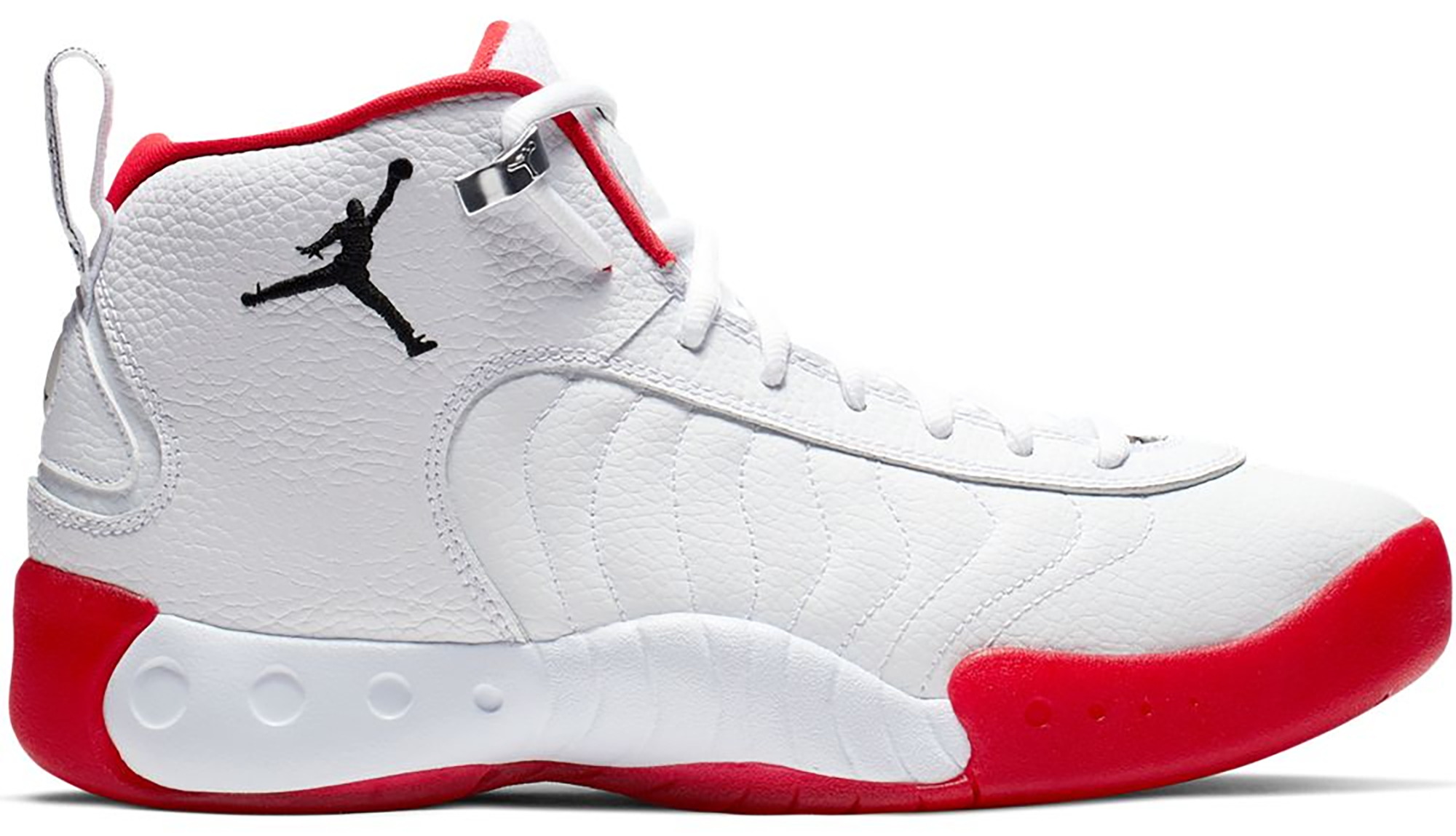 jordan jumpman pro quick white and red
