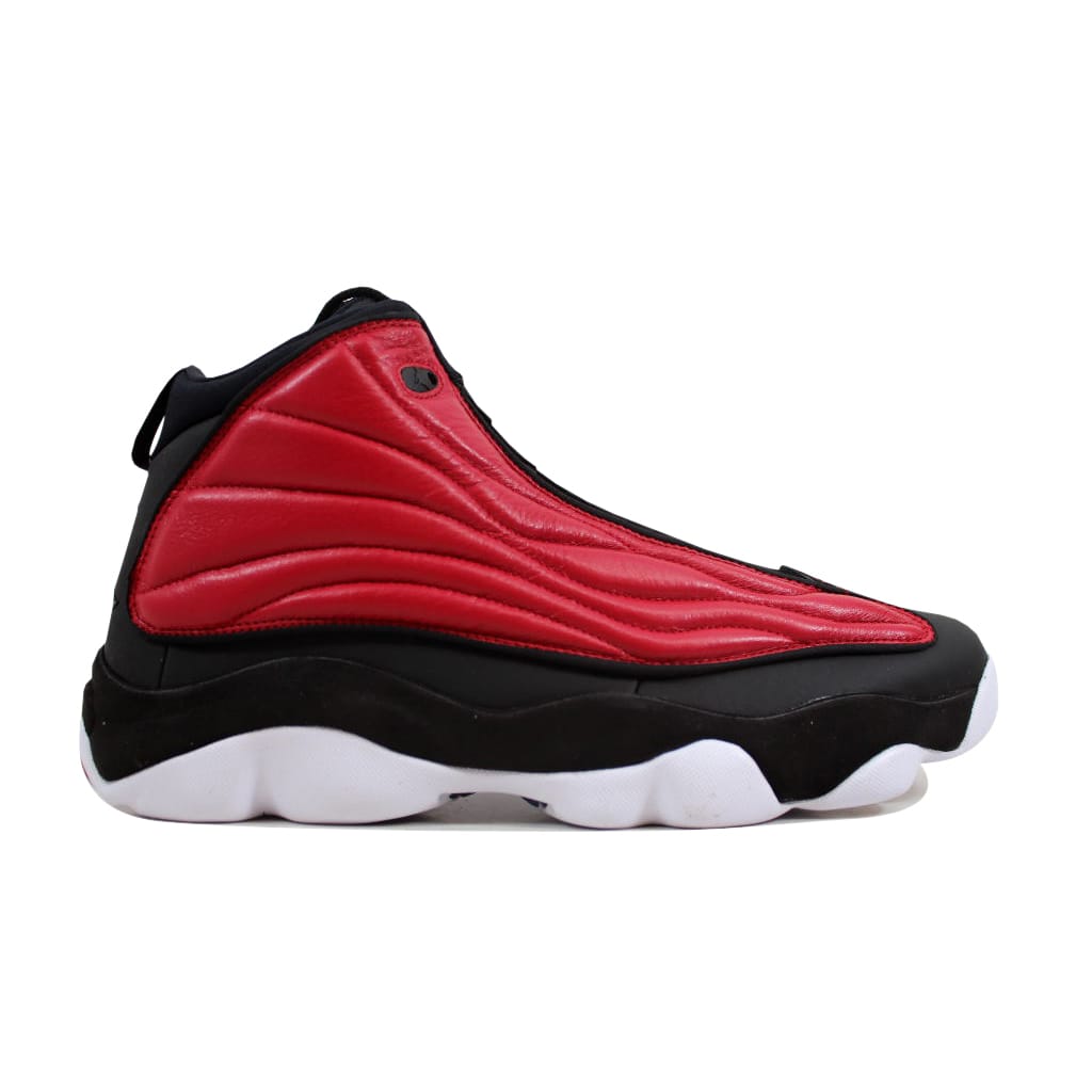 jordan pro strong black and red